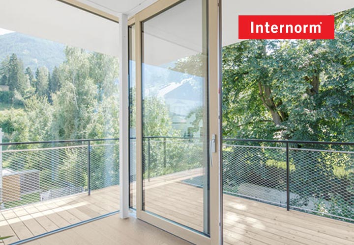 Großflächenverglasung Internorm