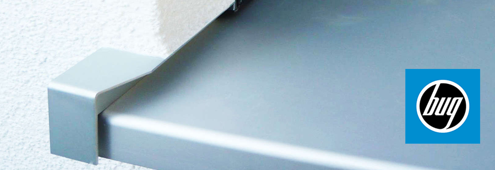 Aluminium-Fensterbänke von BUG